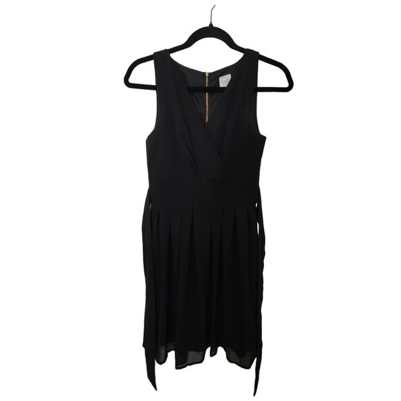 Cross over front little black dress (LBD) Size XS - Picture 2 of 5